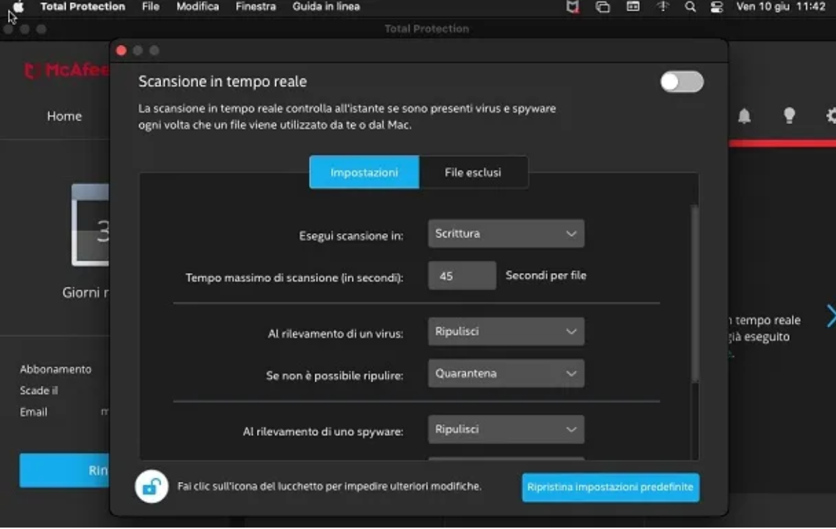 L’Antivirus di McAfee è disponibile su un’ampia gamma di sistemi operativi. Esistono diverse versioni con opzioni differenti.