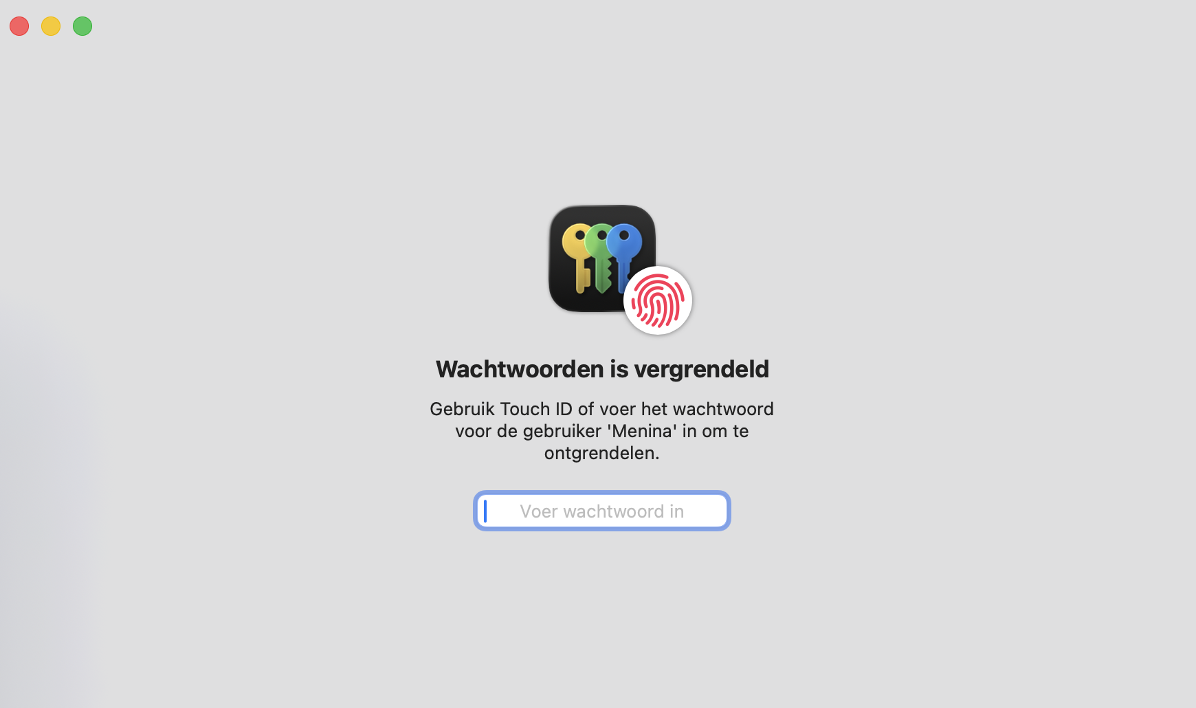 Wanneer je de instellingen voor automatisch invullen in Safari bewerkt, kan je worden gevraagd het wachtwoord van je Mac in te voeren. Dit helpt om gevoelige gegevens, zoals creditcardnummers, te beschermen.