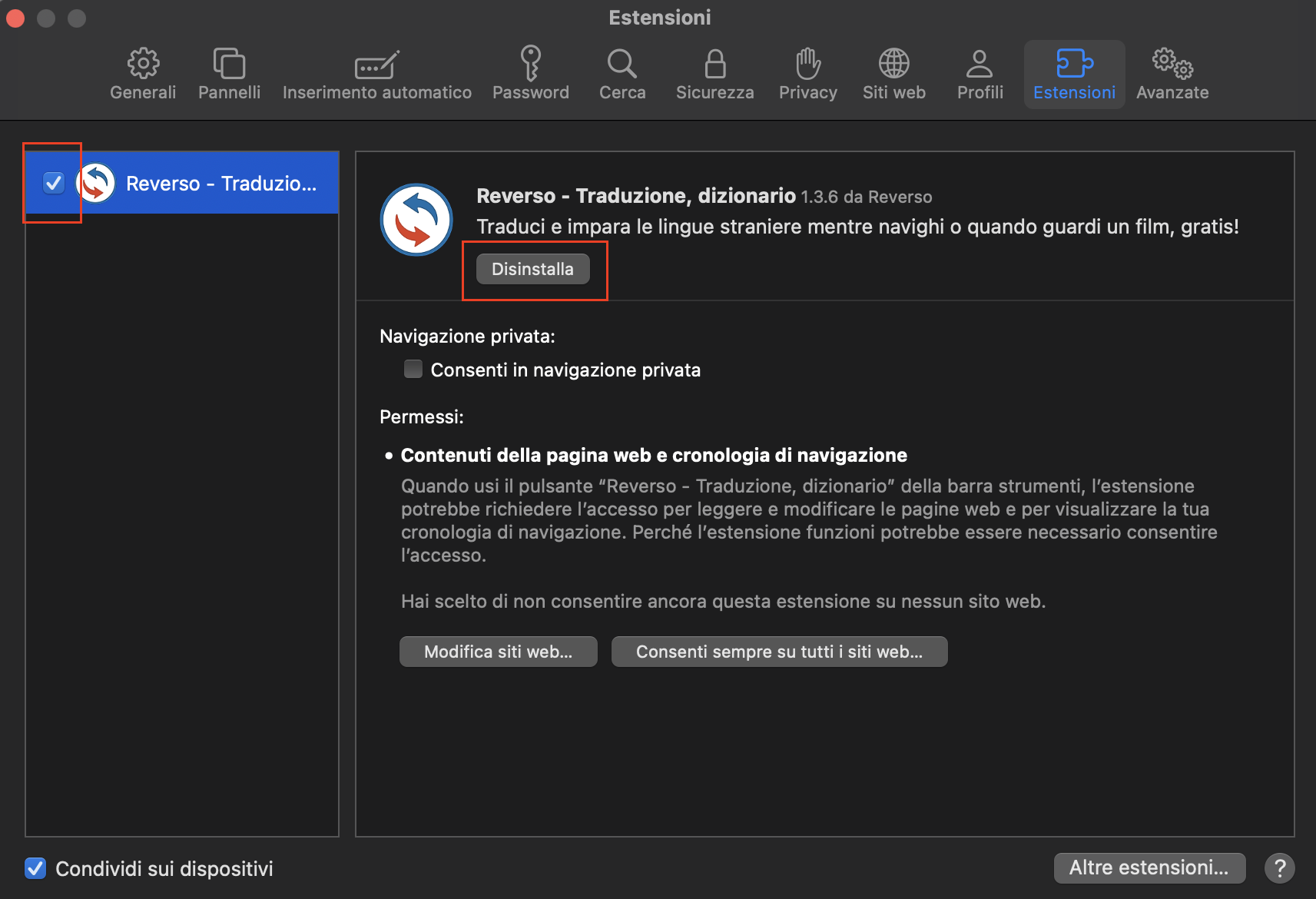 Per rimuovere le estensioni del browser web e ridurre l'ingombro di altri elementi, accedi alle impostazioni del browser e cerca le estensioni. Seleziona quelle che desideri rimuovere e fai clic sul pulsante Disinstalla.