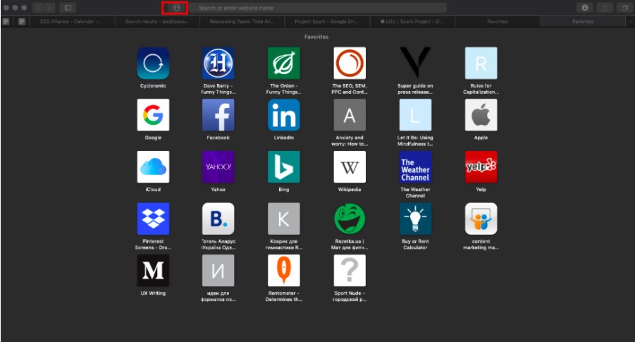 StopAd in search bar StopAd in search bar