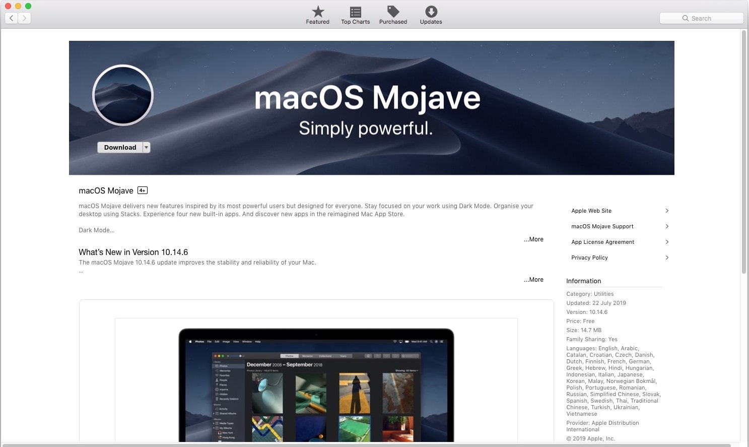 download previous macos