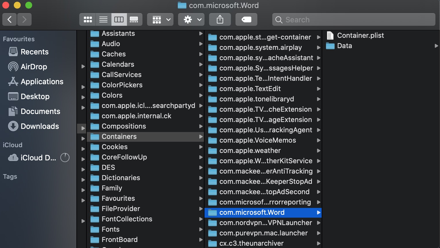 Apple Folder Interface Apple Folder Interface