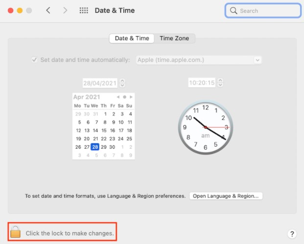 Set up Date & Time Set up Date & Time