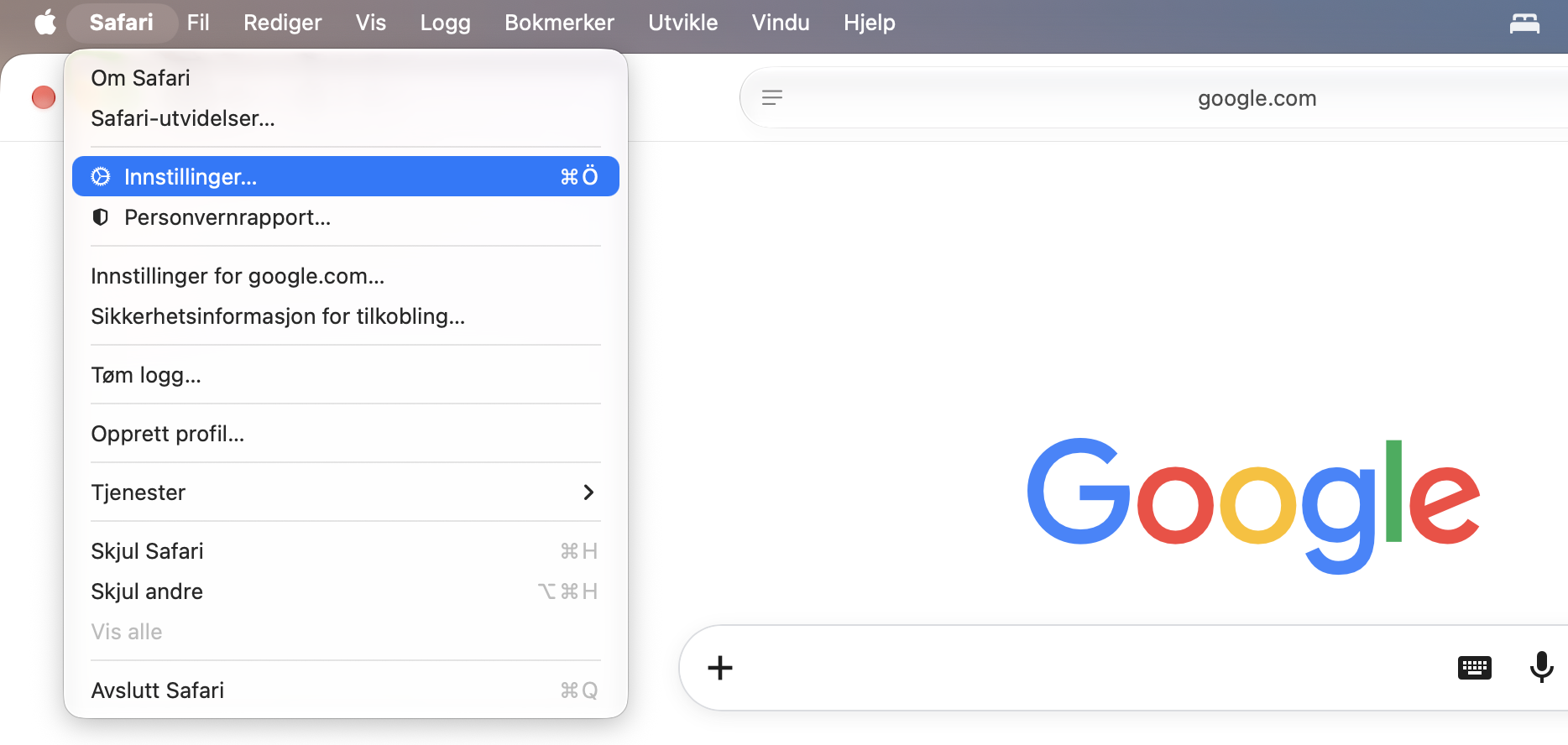 For å være ekstra sikker på at alt er som det skal, går du til Chrome-innstillingene, hvor du kan sjekke nøyaktig hvor Startsideknappen sender deg.