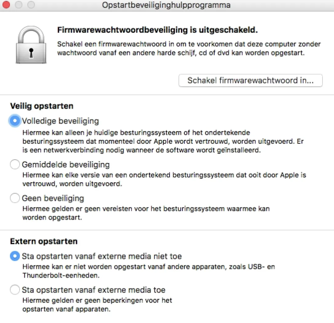 Je kunt kiezen of je je reservekopie wilt versleutelen. In dat geval moet je een wachtwoord instellen. Rond je instellingen af en klik op Gereed.