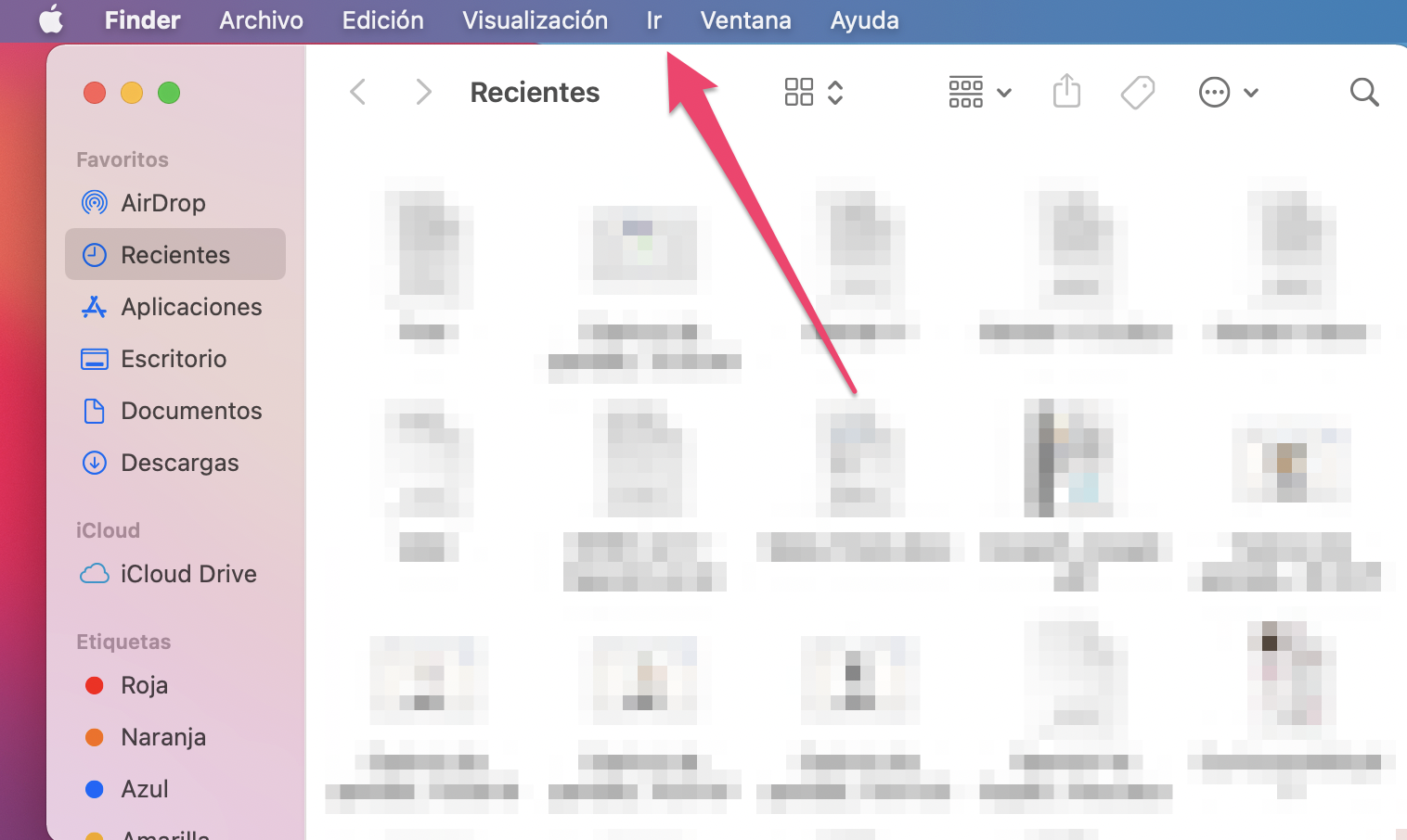 Cómo borrar los elementos recientes en el Finder