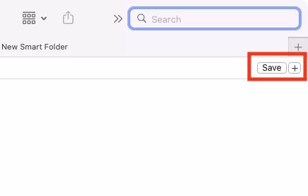 Add Criteria in Smart Folder