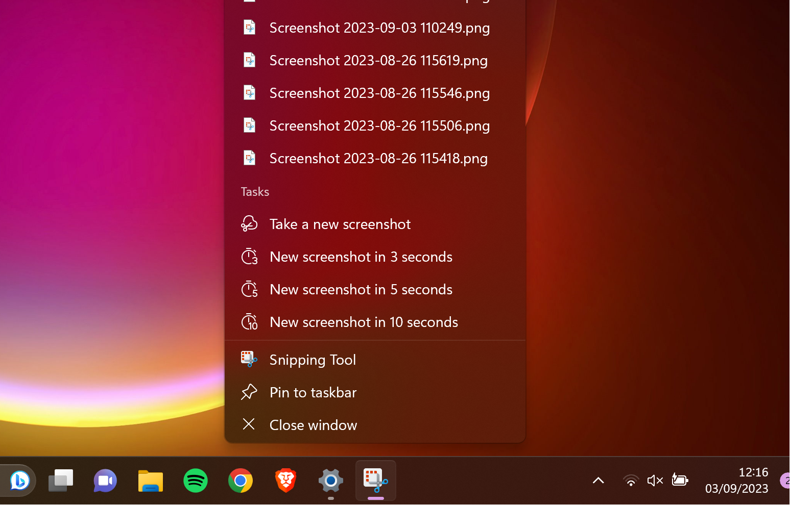 As with the macOS Dock, Windows taskbar icons show pinned and open apps. Right-click them to reveal a series of options, some of which are app-specific.
