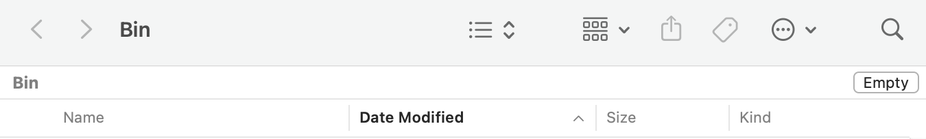 Easily free up system data storage space on your Mac by emptying the Trash. Tap the Empty button in the top right-hand corner. Easily free up system data storage space on your Mac by emptying the Trash. Tap the Empty button in the top right-hand corner.