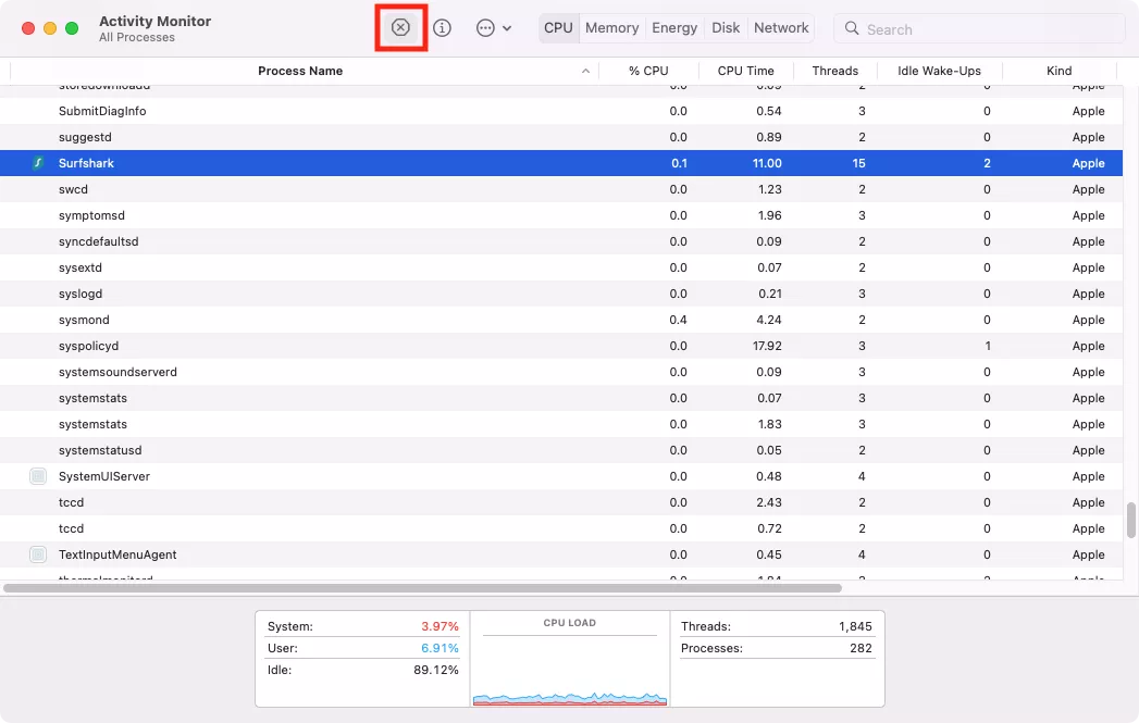 Open Adobe Illustrator on your Mac, go to Settings, click Performance in the sidebar, and uncheck the GPU Performance box to disable hardware rendering.