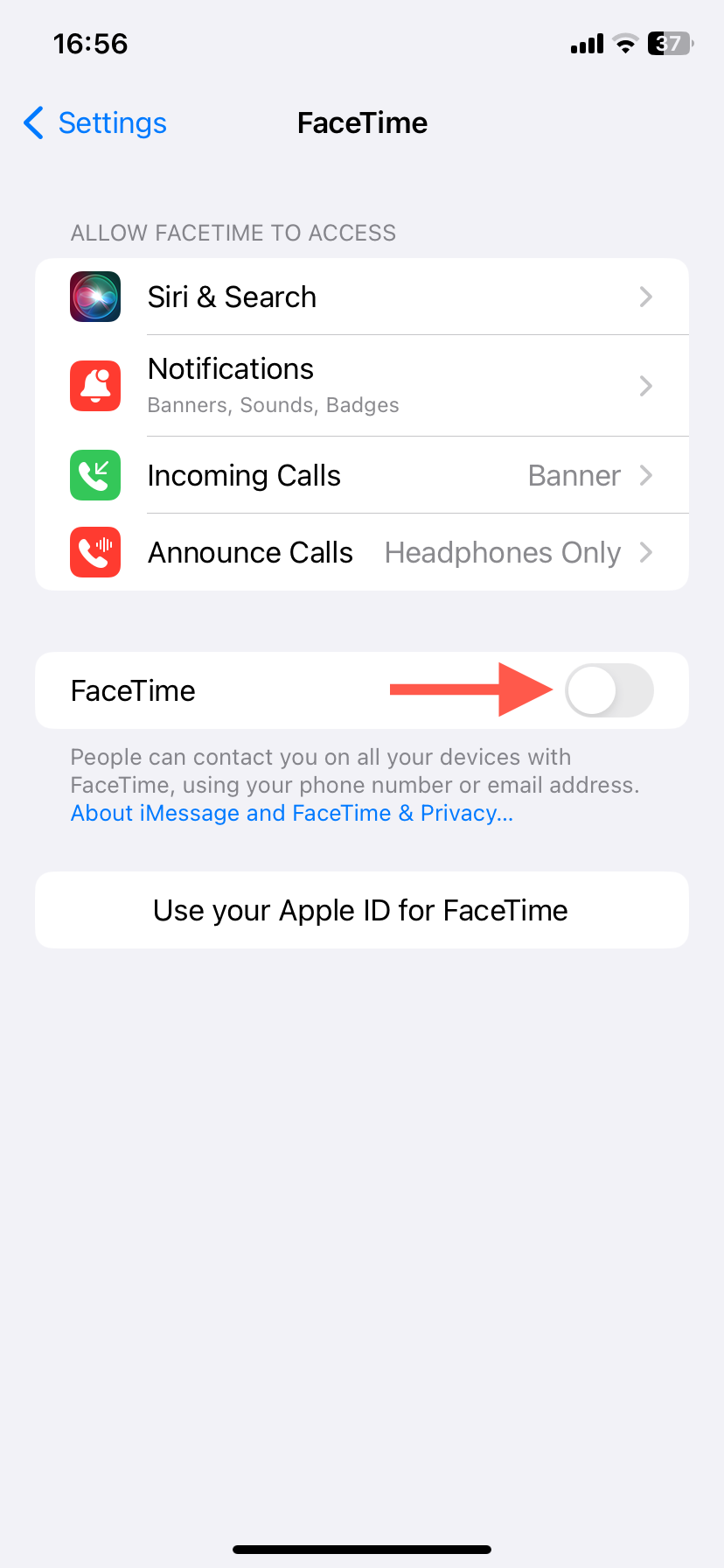 how to disable FaceTime via the Settings app if your iMessage won't sync on your Mac computer.