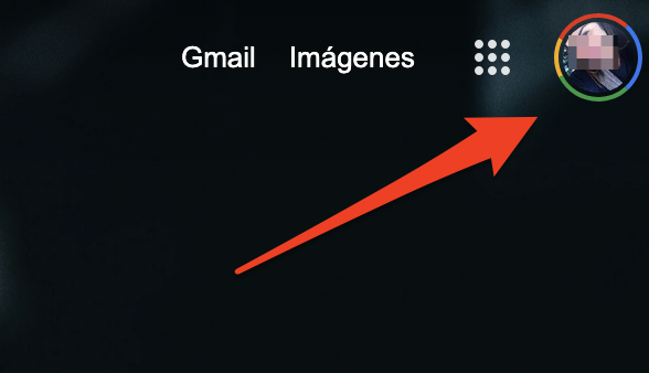 Configura un nuevo perfil de navegador para arreglar Google Chrome en Mac. Haz clic en tu perfil en Google Chrome para empezar.