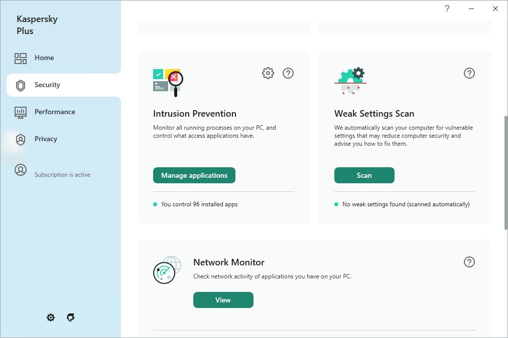 Kaspersky antivirus.