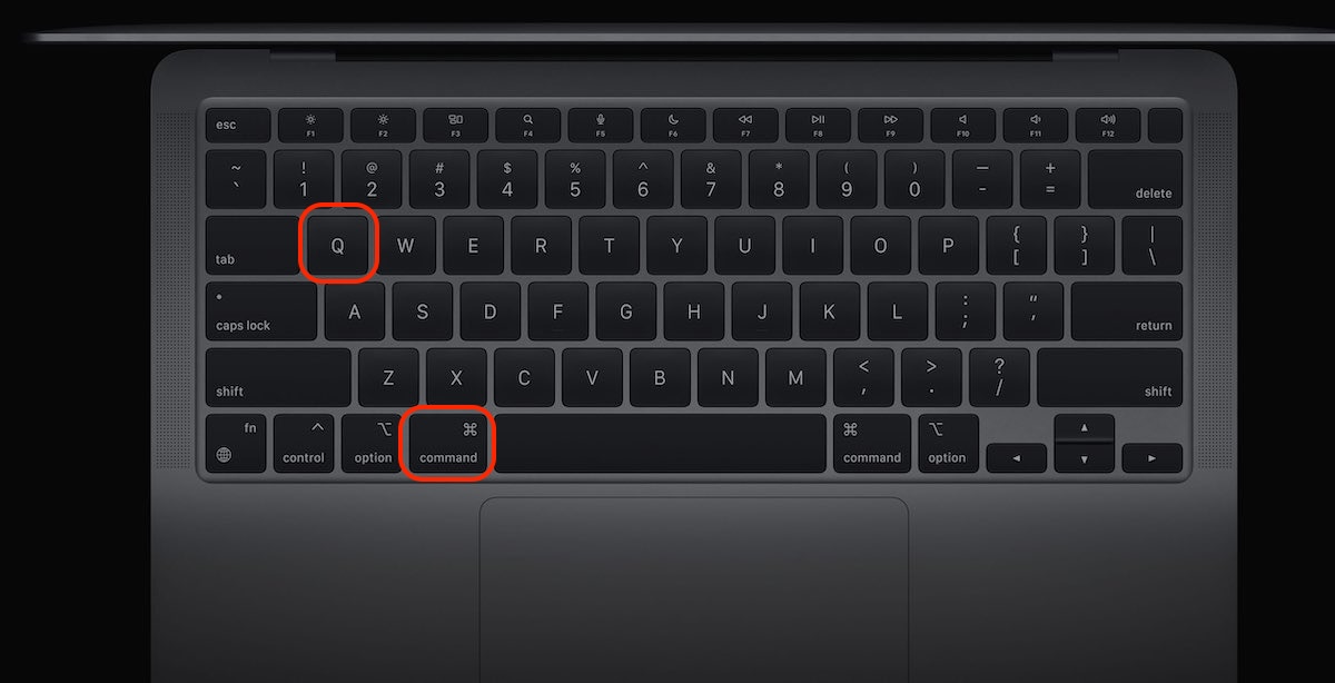 Press the Command and Q keys on your Mac. This will help restart Outlook and check background activity in the absence of Task Manager.