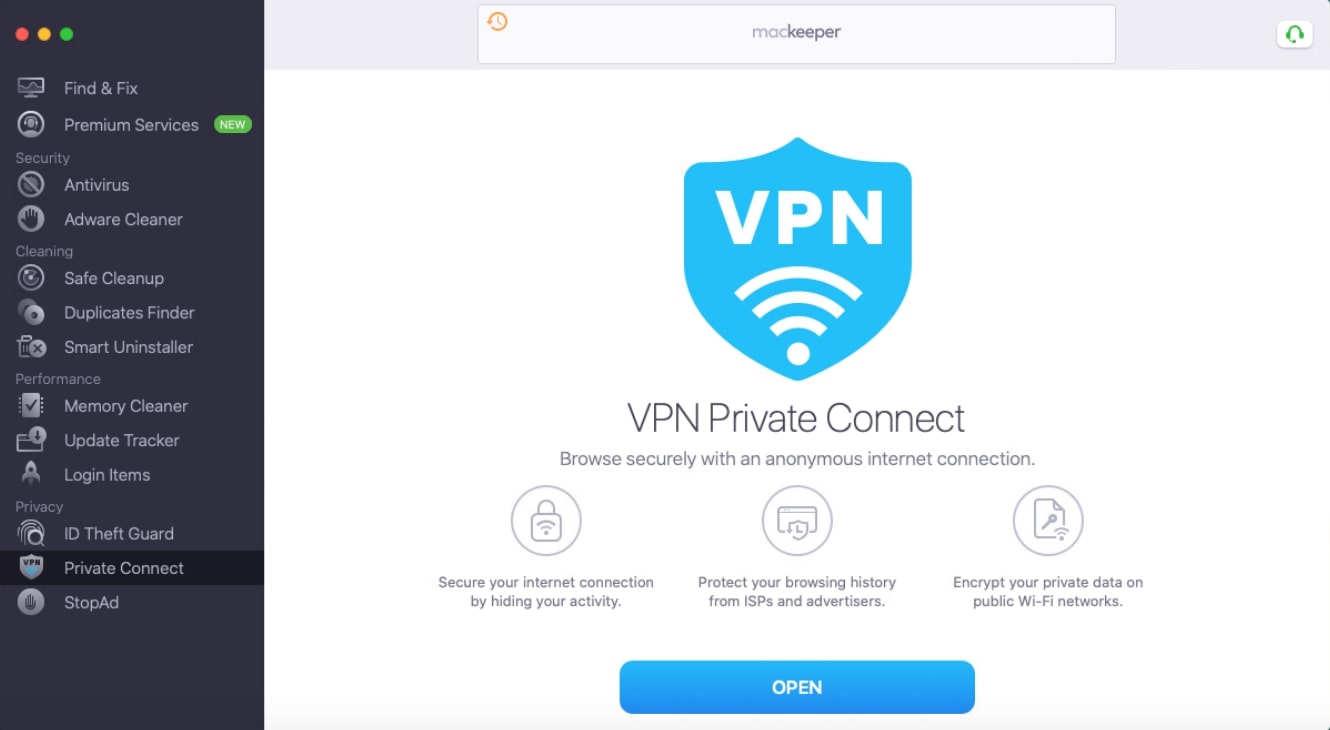 open VPN private connect open VPN private connect