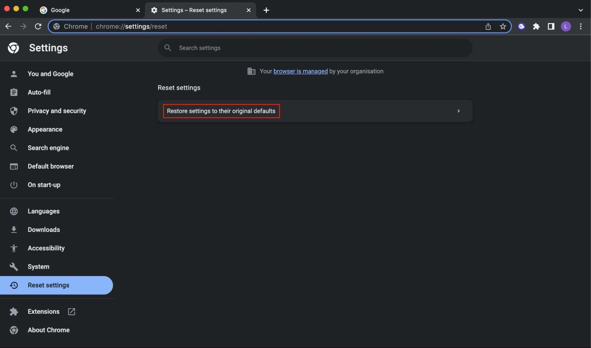 Google Chrome User Interface Google Chrome User Interface
