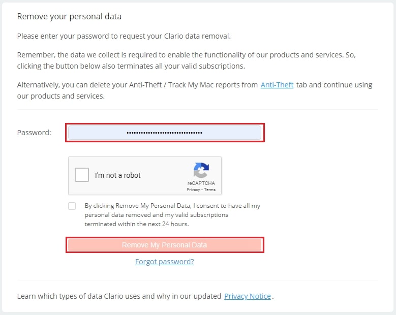 Remove My Personal Data Remove My Personal Data
