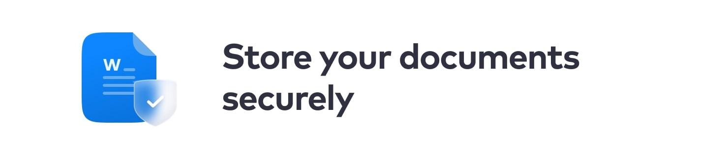 store your documents securely store your documents securely