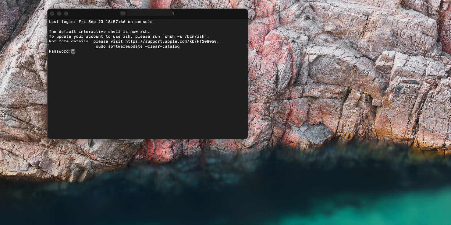 Finder > Applications > Utilities > Terminal Finder > Applications > Utilities > Terminal