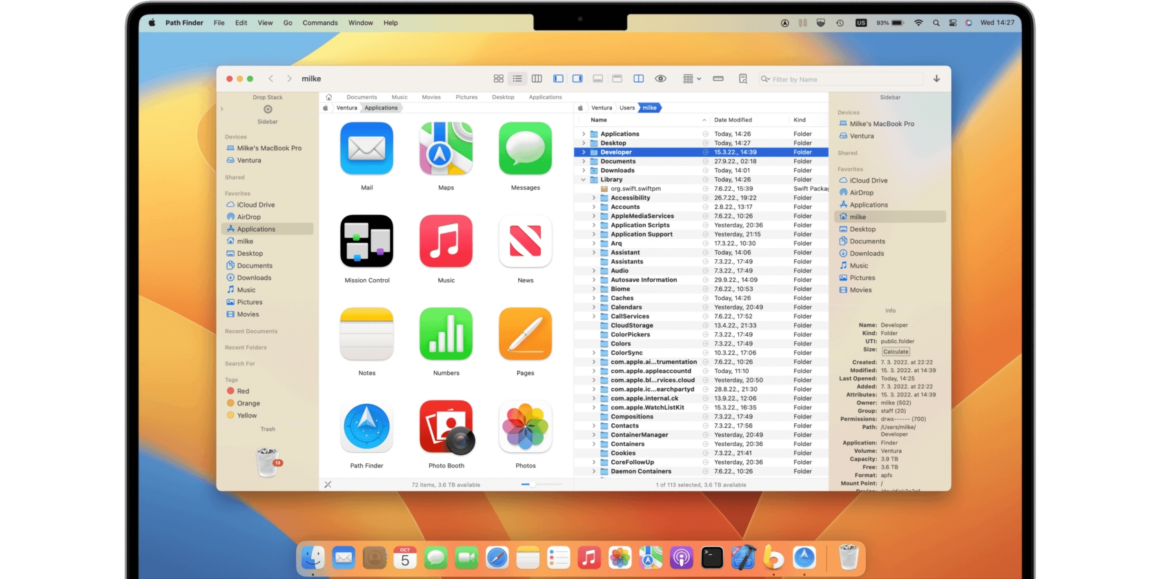 The Path Finder interface is opened on a Mac device against a bright background https://www.cocoatech.io/