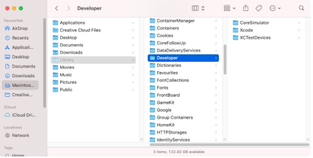 Delete developer files Delete developer files