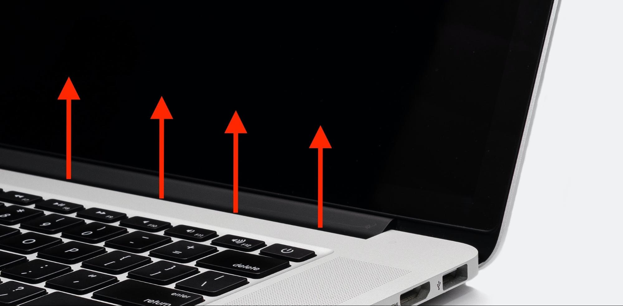 The vents on your Mac are vital. Make sure you don't block them while you're using it, because that will lead to rapid overheating.