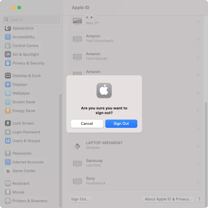 Cannot Connect to an iCloud Account