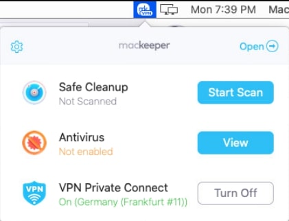 VPN Private Connect is turned on VPN Private Connect is turned on