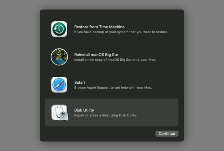 disk aid for mac