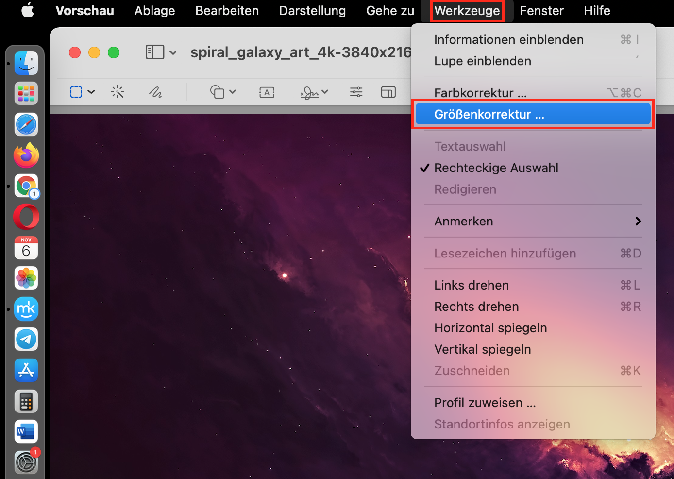 Vorschau App Werkzeuge Menu Vorschau App Werkzeuge Menu