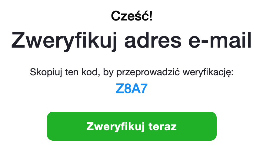 Safari na Macu pokazuje konto e-mail z kodem weryfikacyjnym ID Theft Guard od MacKeeper. Skopiuj kod, aby móc go wkleić w MacKeeper.