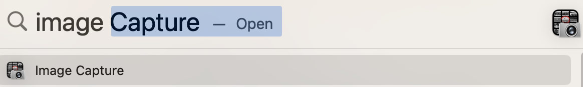 To import GoPro videos to your Mac, start by going to Spotlight and typing Image Capture after connecting your device via USB. After doing this, you can easily import everything.