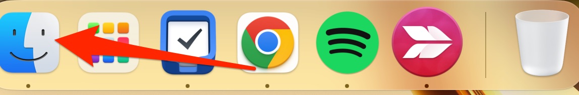 Als Finder niet reageert op je Mac, sluit de app dan geforceerd af. Begin met het selecteren van Finder, dat je in het Dock van je Mac ziet.