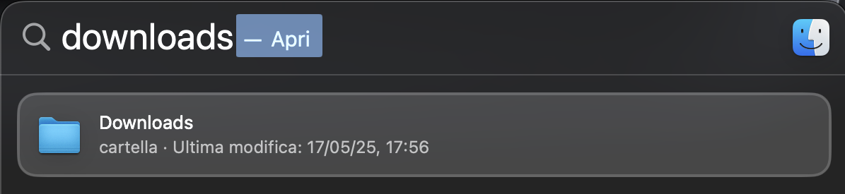 La cartella Download potrebbe contenere vecchi dati che non ti servono più. È consigliabile eliminarli, quindi apri la cartella ora.