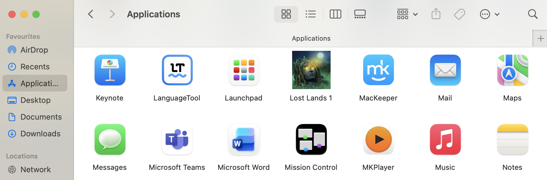 Open the MacKeeper app from your Applications folder and select the Antivirus tab in the sidebar to begin a security scan.