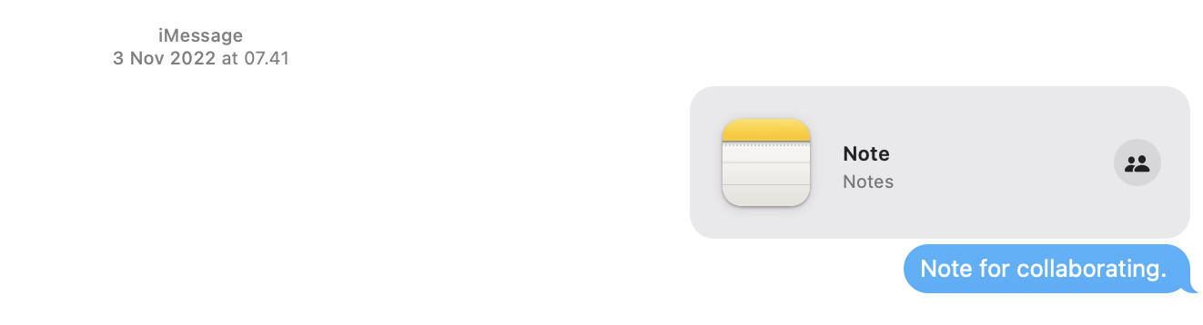 To use MMS messaging on iPhone and Mac, you need iMessage on both devices. This is installed by default; you'll notice a blue bubble when you use the app.
