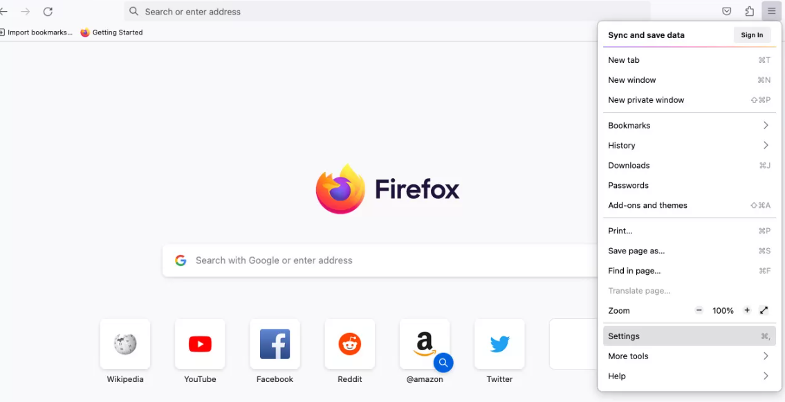 The Firefox browser menu shows that the History option is selected and ready to begin the process to clear cache on Mac Firefox. The Firefox browser menu shows that the History option is selected and ready to begin the process to clear cache on Mac Firefox.
