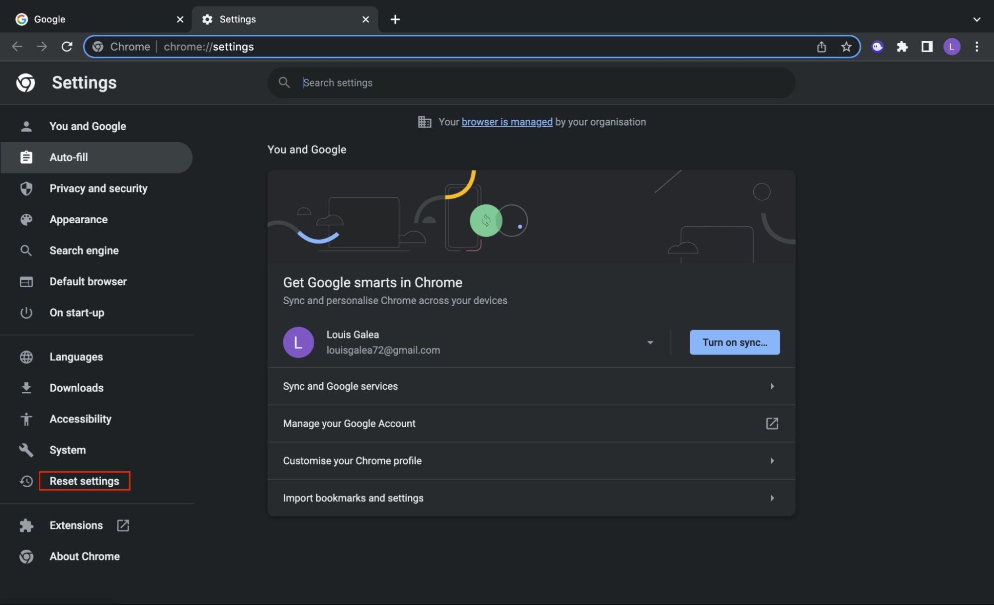 Google Chrome User Interface Google Chrome User Interface