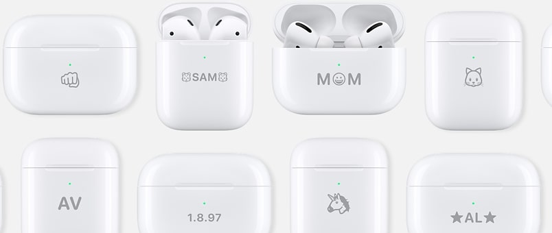 airpods with engravings airpods with engravings