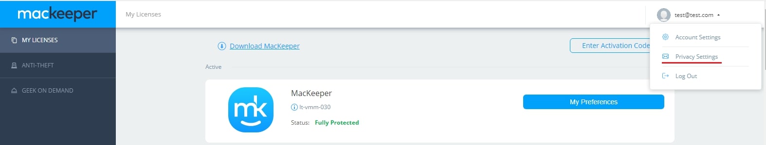 change privacy settings change privacy settings