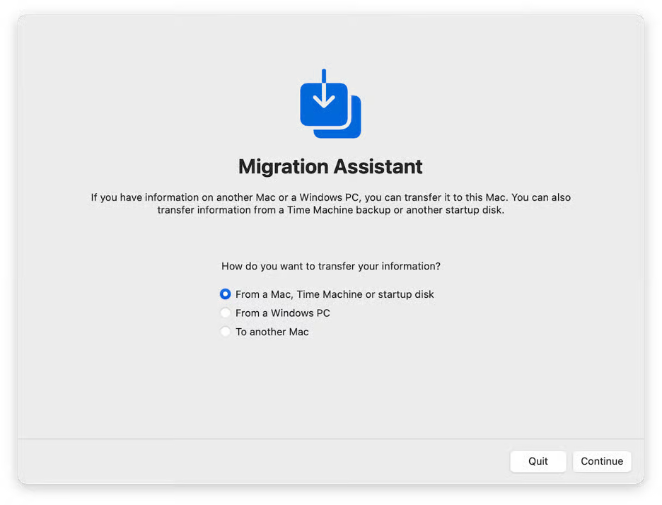 To perform a clean install on your Mac and fix the com.apple.buildinfo.preflight.error, wait until the erasing process is complete and set up your machine again.