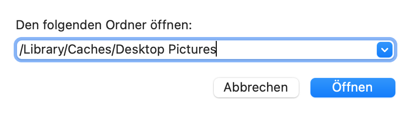 Gehe zu Ordner Gehe zu Ordner