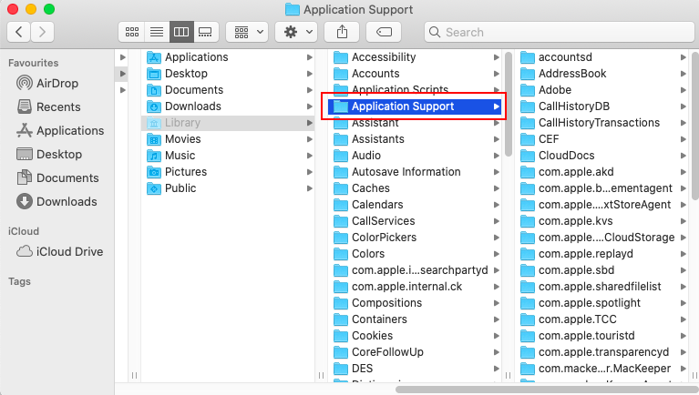 apple application support 64 bit