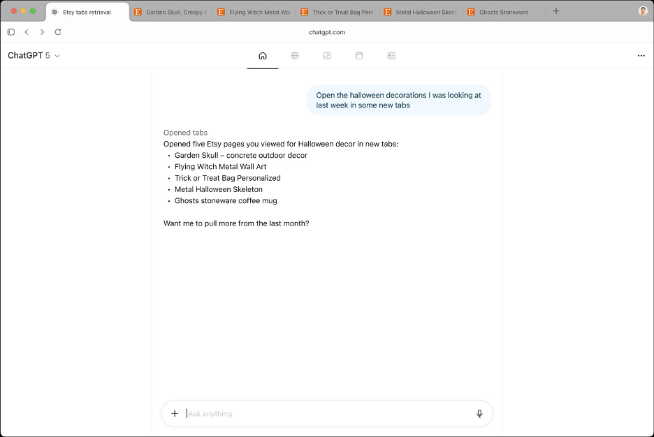 ChatGPT Atlas est une évolution du chatbot ChatGPT. Il propose des flux de travail simplifiés et des agents de recherche, mais il faut payer la version premium pour profiter des meilleures fonctionnalités.