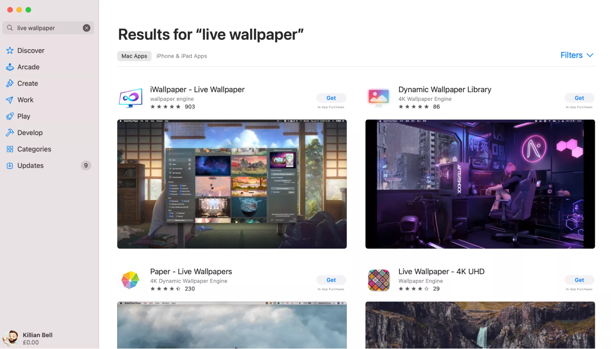How to Get Moving Wallpapers on Mac? [Set Live \u0026 Animated Backgrounds], image size:1999x1142