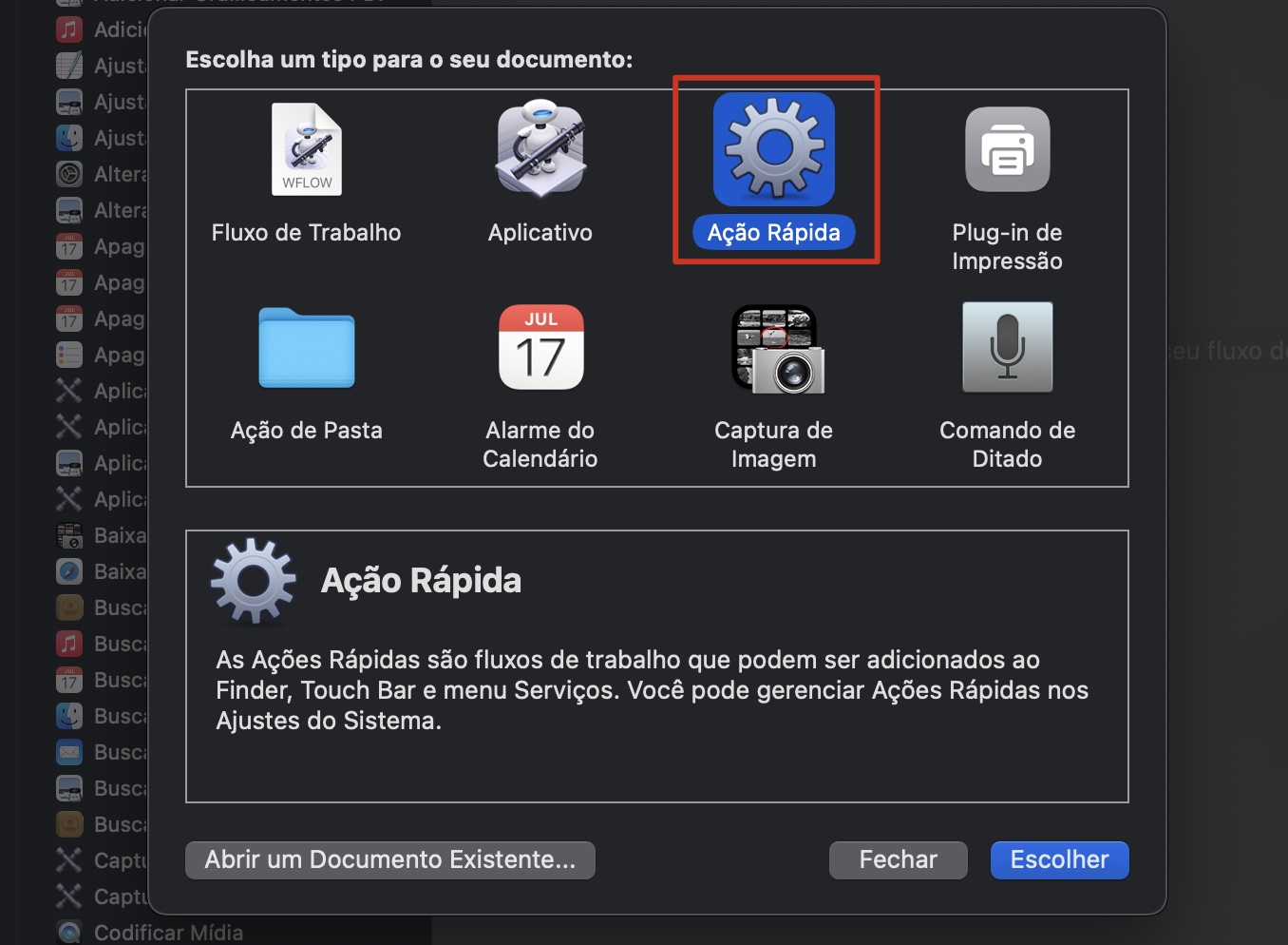 Converta HEIC para JPG no Mac indo no Finder e abrindo Ação Rápida ou Serviço. Aqui você pode automatizar o processo inteiro. Dessa forma, não precisa se preocupar no futuro.