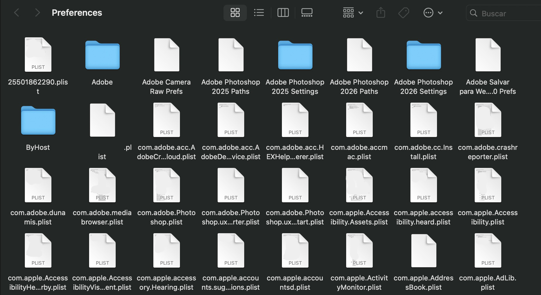Para redefinir os arquivos com a lista de propriedades do mouse, procure os arquivos PLIST do seu mouse e arraste-os para o Lixo. Estes são os arquivos que você deve deletar: com.apple.driver.AppleHIDMouse.plist, com.apple.AppleMultitouchMouse.plist, com.apple.driver.AppleBluetoothMultitouch.mouse.plist.