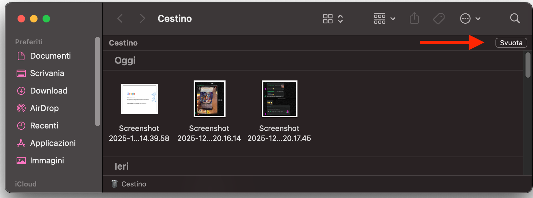 Pulisci regolarmente il desktop del tuo Mac per assicurarti di non utilizzare troppa RAM. Puoi semplicemente trascinare e rilasciare i file che non utilizzi più. Quindi, vai nel Cestino e svuotalo.