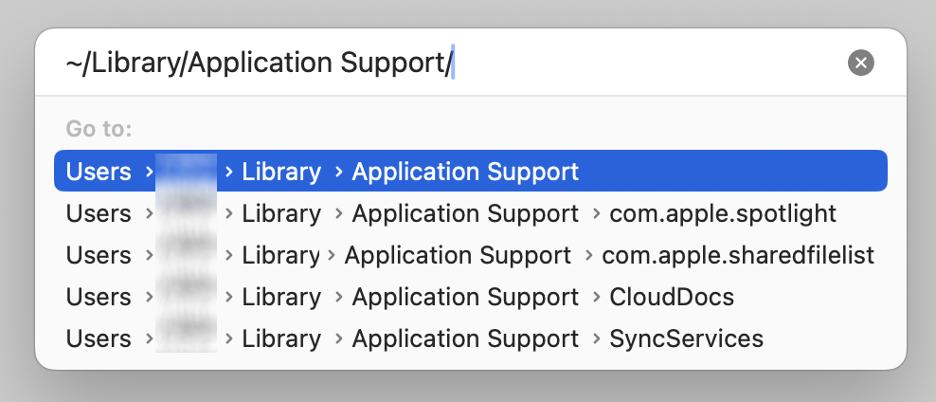 To delete Zoom additional files from your Mac or MacBook, use the search box to find leftover files and folders.