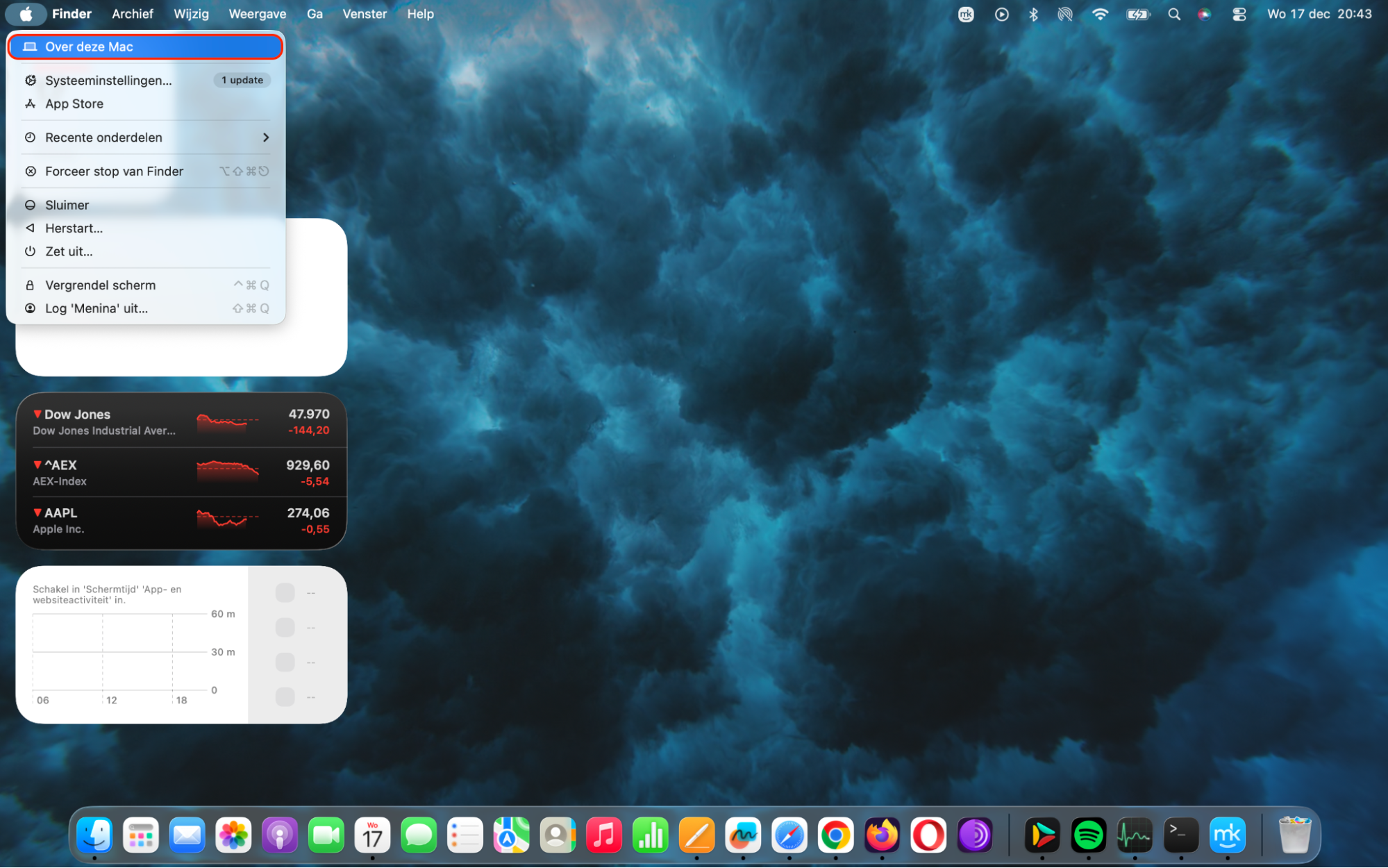 Werk macOS bij om problemen met je Apple-muis op te lossen. Ga naar het Apple-menu, klik op Over deze Mac, vervolgens op het tabblad Overzicht en klik op Software-update. Je Mac gaat nu op zoek naar beschikbare updates.